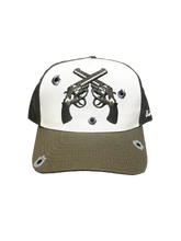 Load image into Gallery viewer, Out West Olive Trucker Hat
